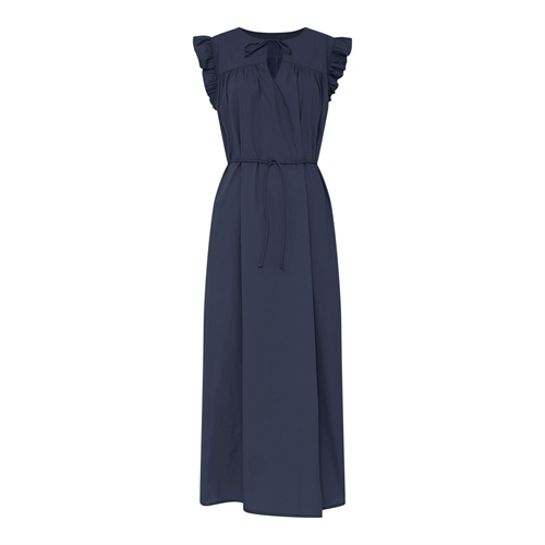 FRAU STOCKHOLM SL LONG DRESS INDIA INK BLUE